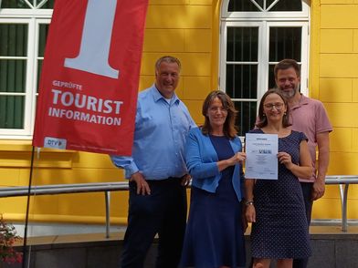 Reisen für Alle Auszeichnung Tourist-Information Ratzeburg
