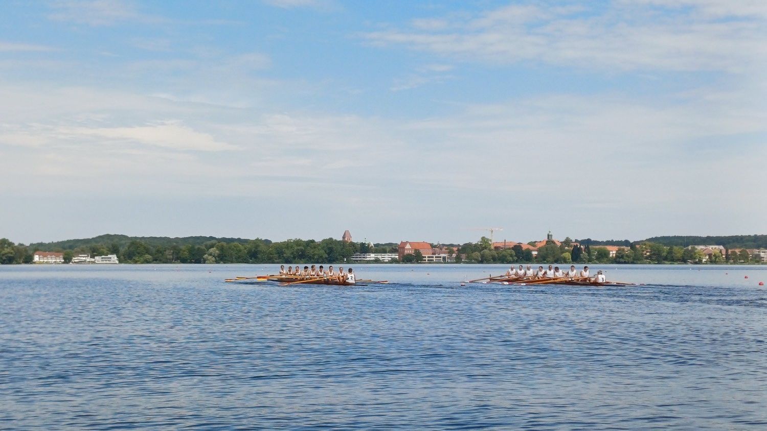 Dreh auf dem Küchensee 