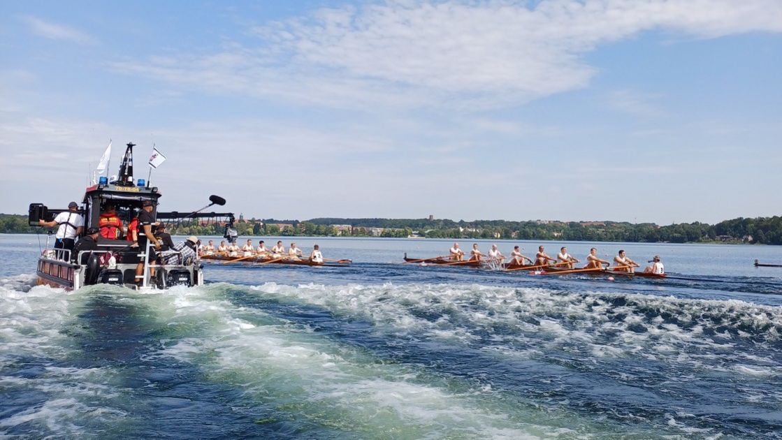 Dreh auf dem Küchensee